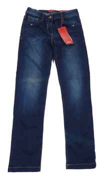 Nové - tmavomodré skinny rifle S. Oliver