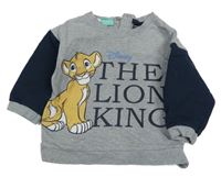 Sivo-tmavomodrá mikina - Levíý kráľ Disney