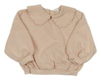 Světlerůžová mikina s límečkem Next