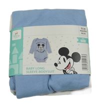 Nové - Světlemodré body s Mickeym Disney