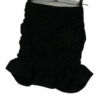 Dámska čierna řasená sukňa Shein