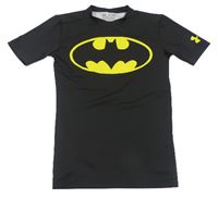 Čierne športové tričko s Batmanem