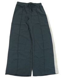 Šedé lehké kalhoty s proužkem Primark