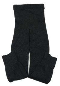 Čierne pletené legíny