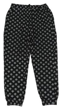 Čierne ľahké nohavice s hviezdami Pepperts