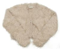 Ružový huňatý sveter Next