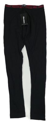Nové - černé legíny s nápisy threadbare