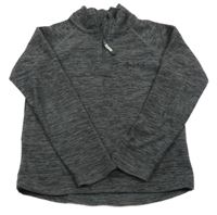 Sivá melírovaná fleecová funkčná mikina Kilpi