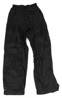 Čierne šušťákové nepromokavé nohavice MOUNTAIN WAREHOUSE