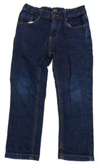 Tmavomodré slim rifle Outfitters