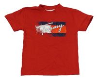 Červené tričko Tommy Hilfiger