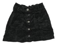 Antracitová menšestrová sukňa M&S