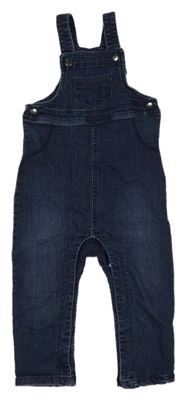 Tmavomodré laclové rifle Pocopiano