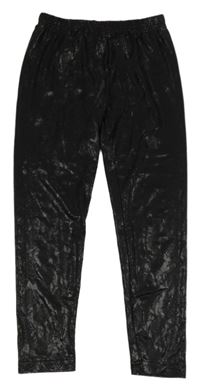 Čierne vzorované legíny