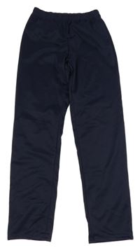 Tmavomodré sportovní tepláky Decathlon