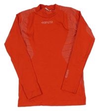 Červené spodní funkční triko se vzorem Kipsta