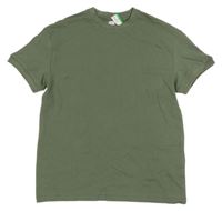 Khaki strukturované tričko F&F