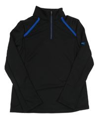 Čierna športová mikina Slazenger