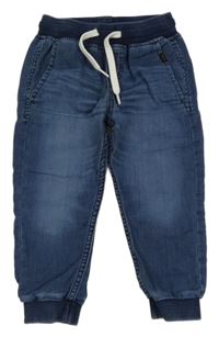 Tmavomodré cuff rifle H&M