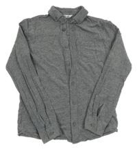 Šedá melírovaná košile M&Co. 