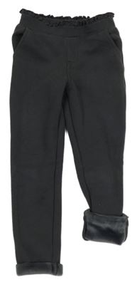 Tmavosivé zateplené tepláky Kiki&Koko