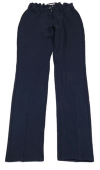 Tmavomodré teplákové nohavice Esprit