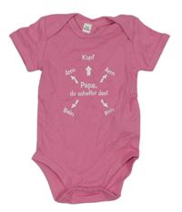 Ružové body s nápismi