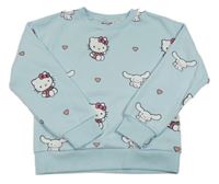 Svetlomodrá mikina s Kitty s kamarády PRIMARK