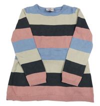 Pruhovaná pletená tunika Topolino