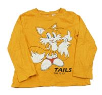 Oranžové tričko s Miles