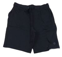 Tmavomodré teplákové kraťasy M&S