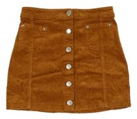 Medová menšestrová prepínaci sukňa M&S