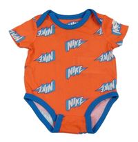 Červeno-modré body s logy Nike