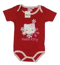 Červené body s Hello Kitty Sanrio
