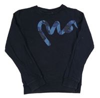 Tmavomodrá mikina s logom zn. Money
