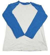 Bielo-modré tričko Primark