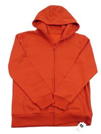 Nové - Červená propínací mikina s kapucí Dunnes