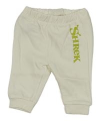 Smetanové tepláky s nápisem - Shrek Primark