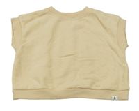 Béžové teplákové oversize tričko Next