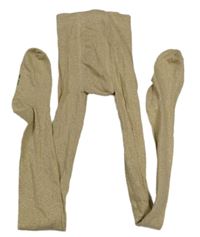 Zlaté trblietavé pančuchy