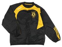 Čierno-žltá šušťáková futbalová funkčná bunda O´neills