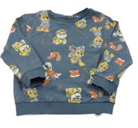 Tmavomodrá ľahká mikina s Tlapkovou patrolou Name it