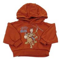 Cihlová mikina s Toy Story a kapucí Primark