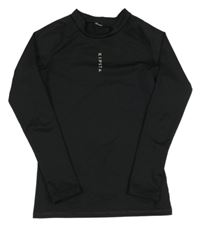 Černé funkční triko Kipsta 