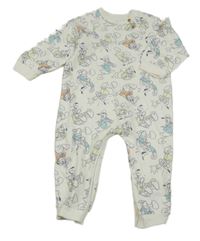 Bílý teplákový overal s Donaldem George