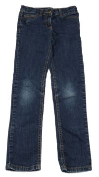 Tmavomodré slim rifle 