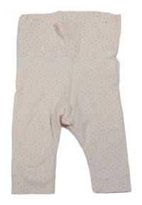 Světlerůžové puntíkaté legíny H&M