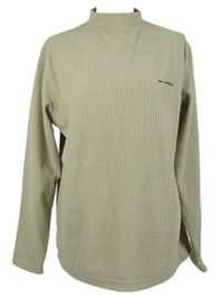 Pánske béžové rebrované fleecové tričko Ben Sherman