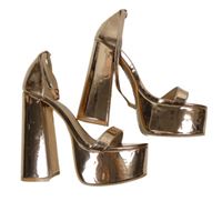 Dámské růžovozlaté lakované lodičky na podpatku Nasty GAL vel. 38