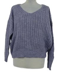 Dámský fialový vlněný svetr Zero 